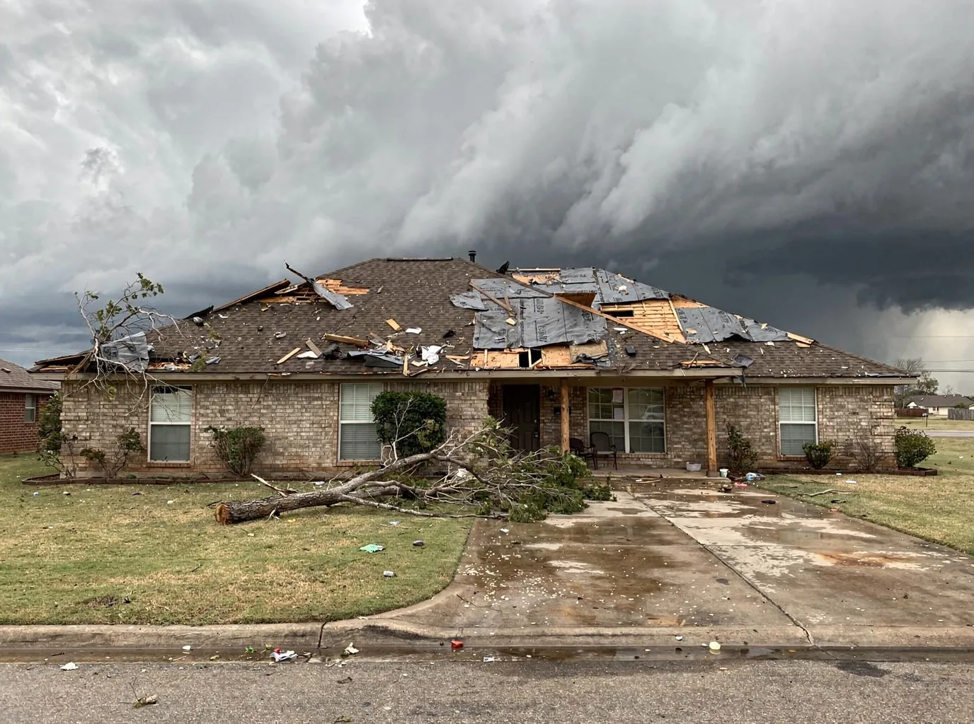 How Big Country Storms Damage Roofs in Abilene