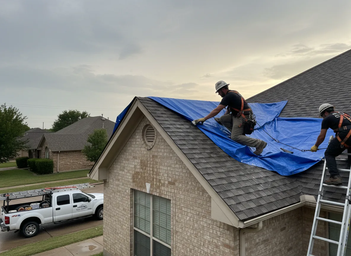 Roof leak in Winters, TX