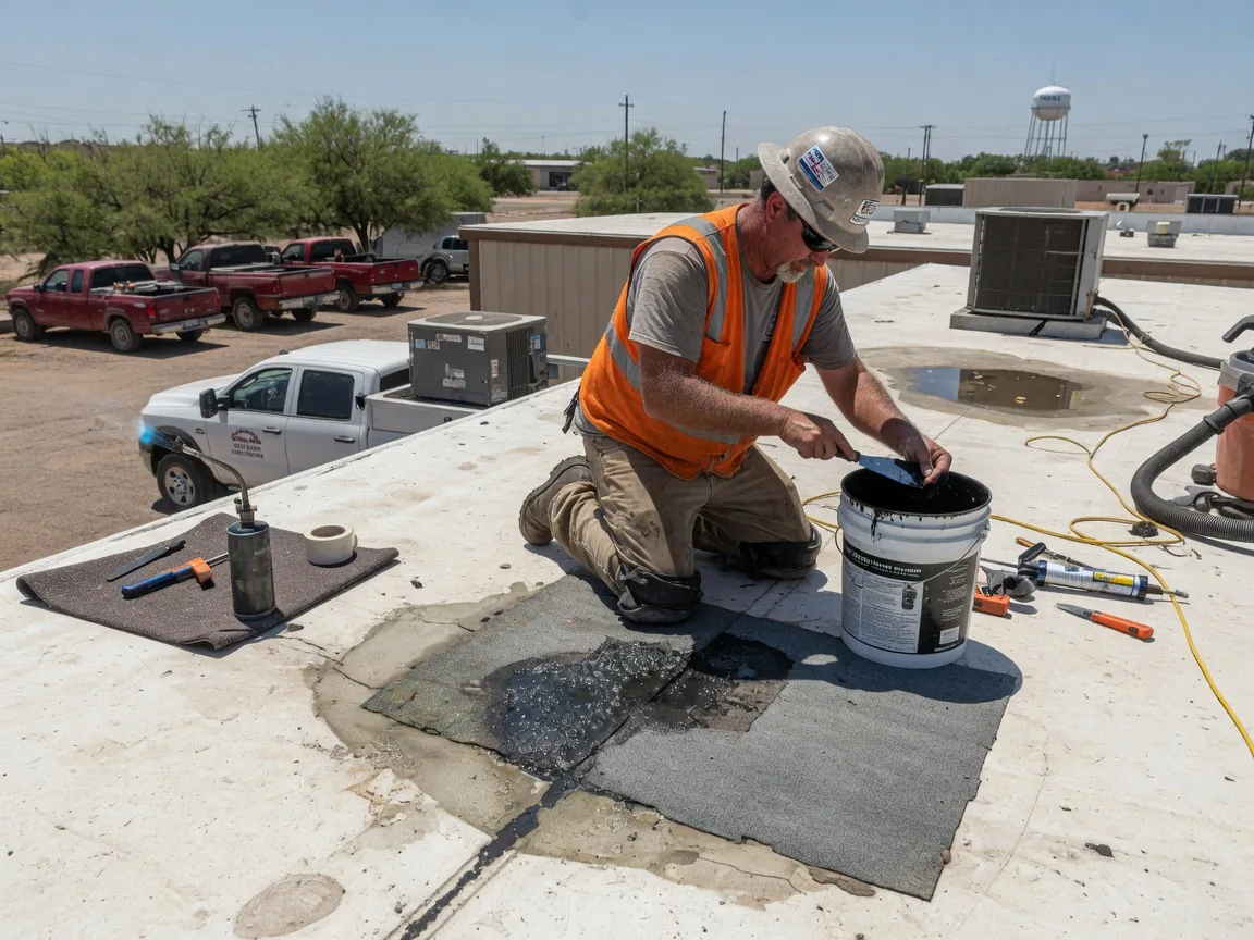 Roof leak in Sayles Boulevard Area